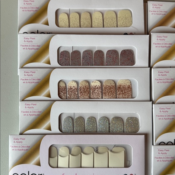 Color Street Glitter and Pastel Nail Strips Collection - Picture 2 of 5